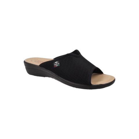 FLY FLOT Cloth Kadın Terlik T4-429 Siyah Kumaş - 36