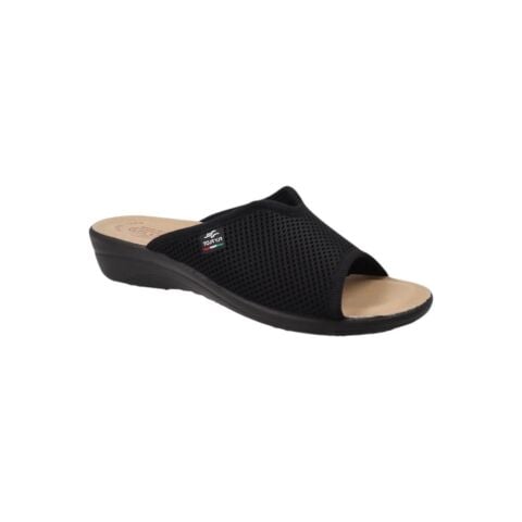 FLY FLOT Cloth Kadın Terlik T4-429 Siyah Kumaş - 39