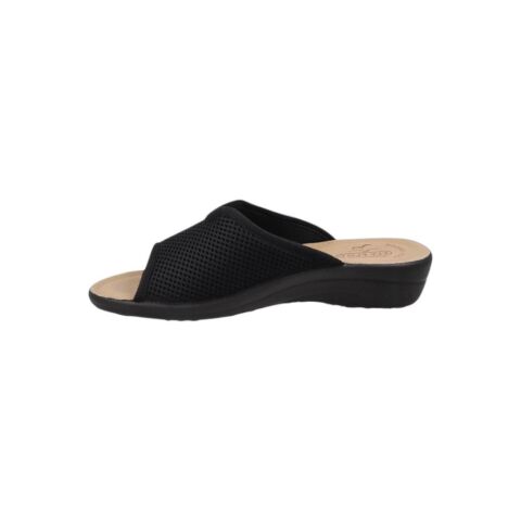 FLY FLOT Cloth Kadın Terlik T4-429 Siyah Kumaş - 36