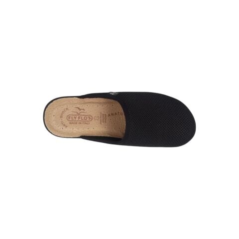 FLY FLOT Cloth Önü Kapalı Kadın Terlik T4-368 Siyah Kumaş - 40