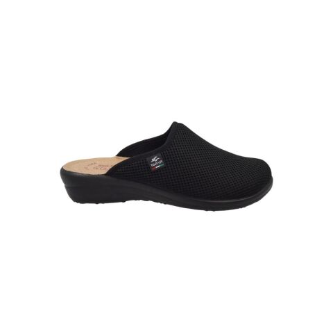 FLY FLOT Cloth Önü Kapalı Kadın Terlik T4-368 Siyah Kumaş - 40