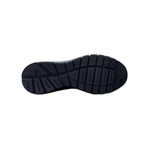 EXTRAFIT Geniş Kalıp Kadın Lastikli Mokasen Ayakkabı 74128-17 Siyah Deri - 42