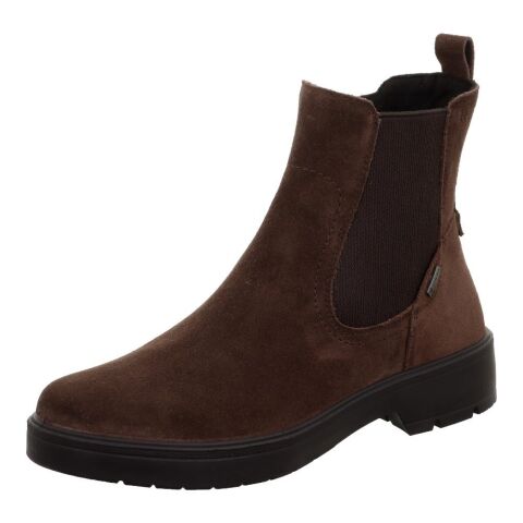 LEGERO Mystic Gore-Tex Kadın Lastikli Fermuarlı Bot 2-000191 Kahve Süet - 37.5
