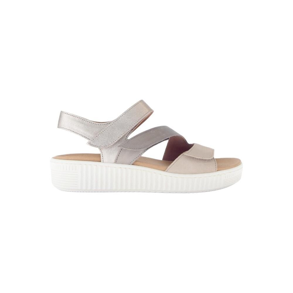 GABOR Best Fitting Kadın 3 Cırtlı Sandalet 83.600 BEJ KOMBI - 37