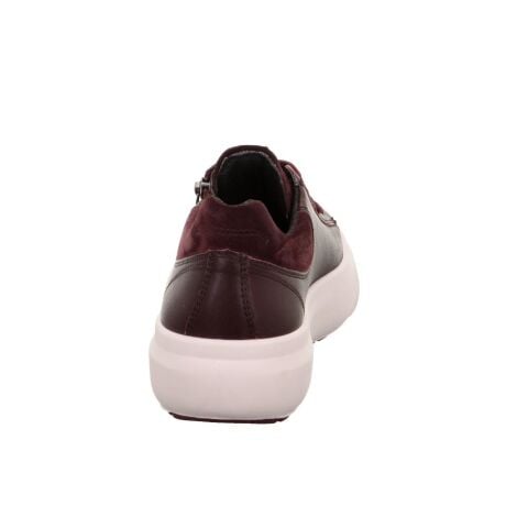 LEGERO T4 Jump Kadın Bağcıklı Fermuarlı Spor Ayakkabı 2-000363 Bordo Deri - 37.5
