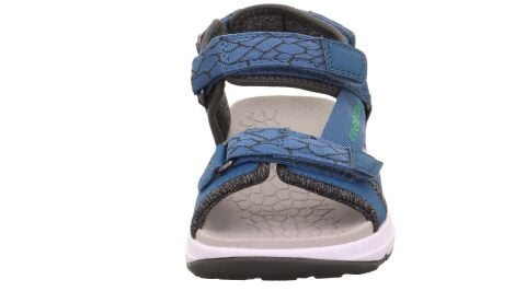 SUPERFIT Criss Cross Medium Cırtlı Sandalet 1-000580-3 (36-42) Mavi Kumaş - 37