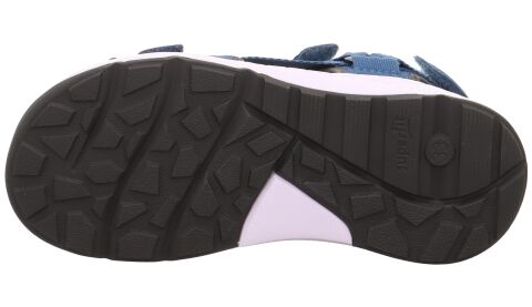 SUPERFIT Criss Cross Medium Cırtlı Sandalet 1-000580-3 (36-42) Mavi Kumaş - 36