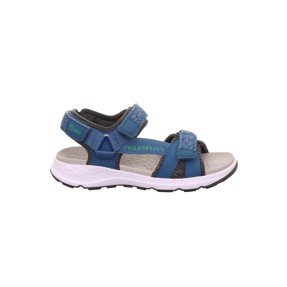 SUPERFIT Criss Cross Medium Cırtlı Sandalet 1-000580-3 (36-42) Mavi Kumaş - 36