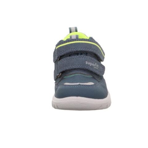 SUPERFIT Sport7 Mini Medium Gore-Tex Erkek Cırtlı Spor Ayakkabı 1-006200-3 (31-35) Gri Yeşil Kumaş - 31