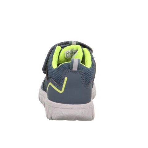 SUPERFIT Sport7 Mini Medium Gore-Tex Erkek Cırtlı Spor Ayakkabı 1-006200-3 (31-35) Gri Yeşil Kumaş - 31