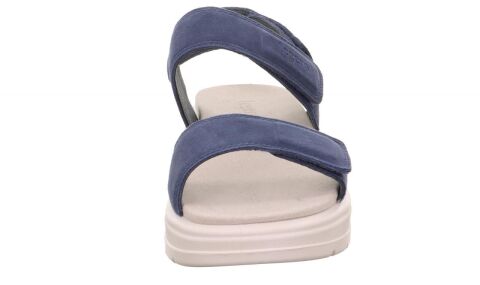 LEGERO Sunwalker Kadın Çift Cırtlı Sandalet 2-000327 38 - Lacivert Süet