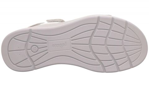 LEGERO Sunwalker Kadın Çift Cırtlı Sandalet 3-000327 38 - Gümüş Deri