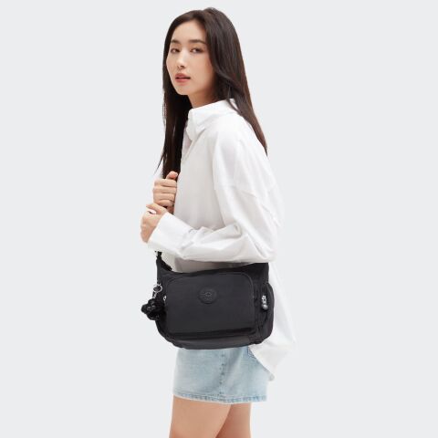 KIPLING Gabb S Basic Kadın Çapraz Omuz Çantası KI4493 Siyah Kumaş