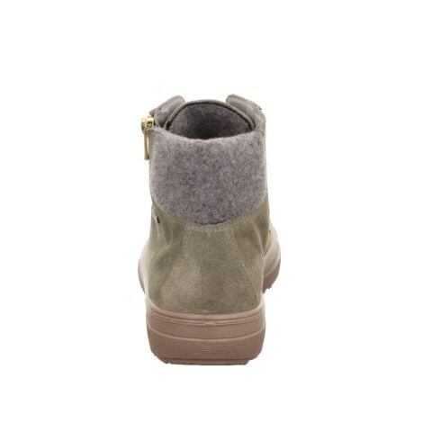 LEGERO Mira Gore-Tex Kadın Bağcıklı Fermuarlı Spor Bot 2-009635 Yeşil Süet - 39