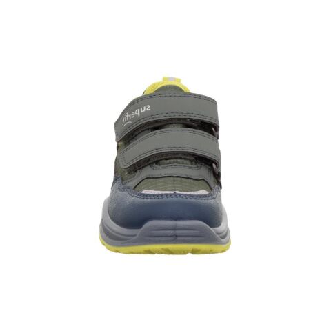 SUPERFIT Jupiter Geniş Kalıp Gore-Tex Erkek Cırtlı Spor Ayakkabı 1-000052-3 (36-38) LACİVERT SARI KUMAŞ - 36