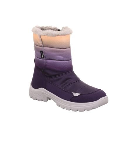 SUPERFIT Aurora Orta Genişlik Gore-Tex Kız Çocuk Fermuarlı Kar Botu 1-009131-1 (31-35) Lila Kumaş - 34