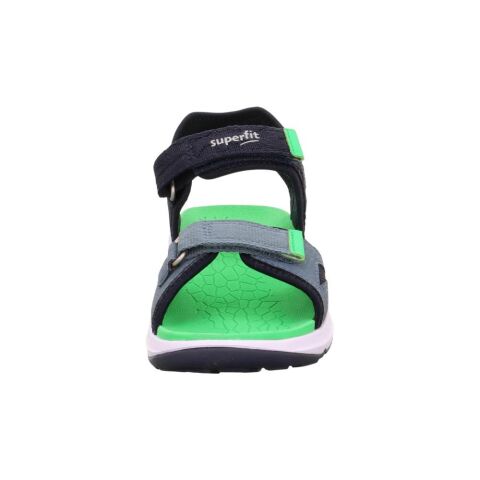 Superfit Criss Cross Orta Genişlik Erkek Çocuk Cırtlı Spor Sandalet 1-000588-2 (31-35)