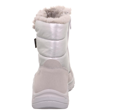 SUPERFIT Aurora Orta Genişlik Gore-Tex Kız Çocuk Fermuarlı Kar Botu 1-009131-1 (31-35) Gri Süet Kumaş - 35