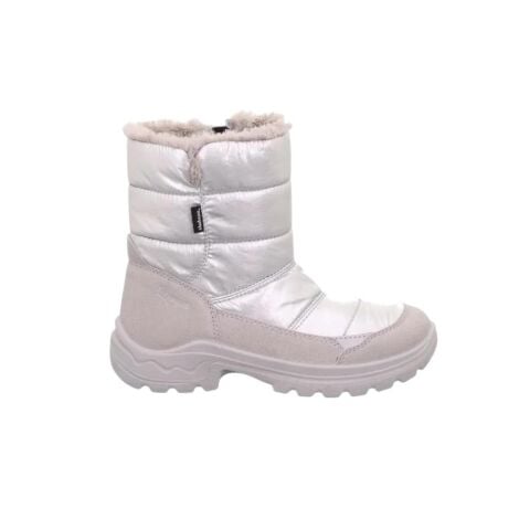 SUPERFIT Aurora Orta Genişlik Gore-Tex Kız Çocuk Fermuarlı Kar Botu 1-009131-1 (31-35) Gri Süet Kumaş - 32