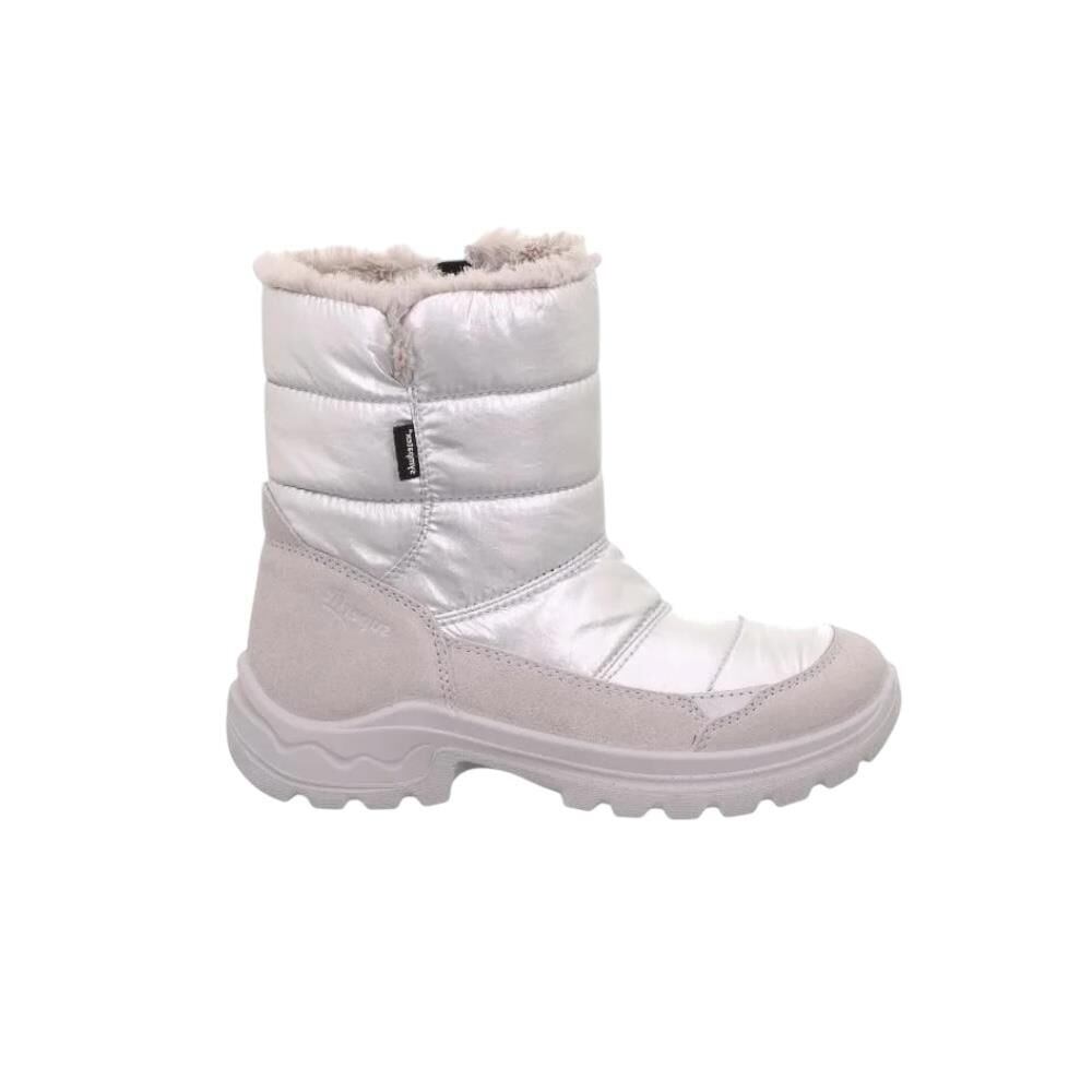 SUPERFIT Aurora Orta Genişlik Gore-Tex Kız Çocuk Fermuarlı Kar Botu 1-009131-1 (31-35) Gri Süet Kumaş - 34