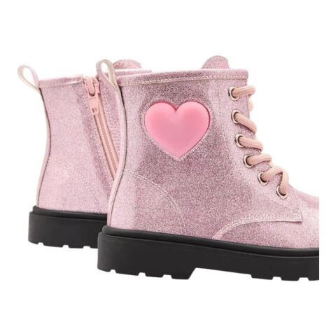 CONGUITOS Geniş Kalıp Trooper Kız Çocuk Bağcıklı Fermuarlı Işıklı Bot COSH313002 Pembe - 29