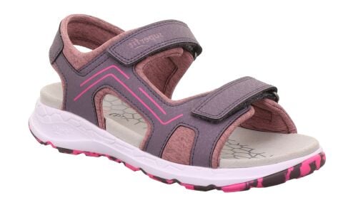 SUPERFIT Criss Cross Medium Kız Cırtlı Sandalet 1-000585-3 (36-42) 36 - Lila