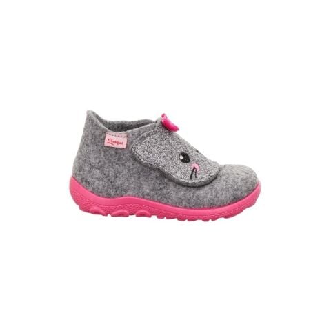 SUPERFIT Hausschuh Kız Çocuk Cırtlı Pandufla 1-006295-2 (26-30)