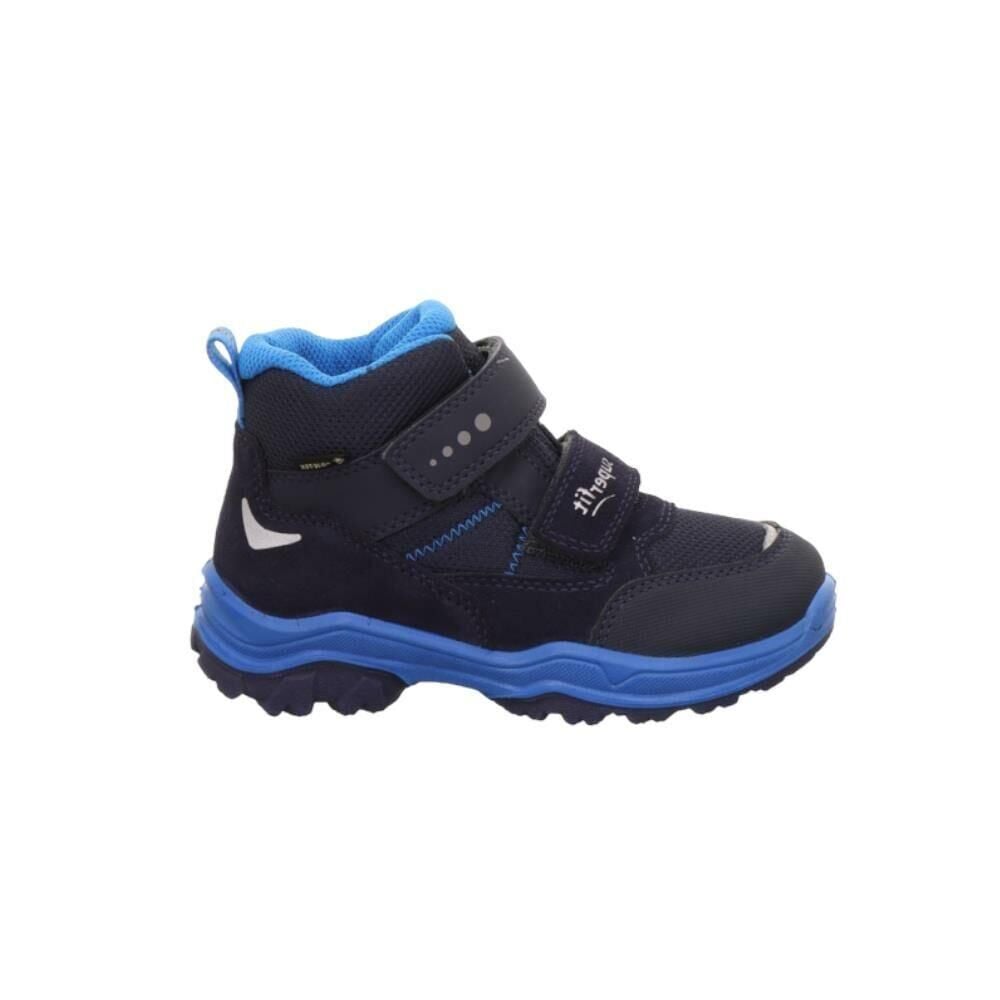 SUPERFIT Jupiter Wide Gore-Tex Erkek Cırtlı Bot 1-000061-1 (25-30) Lacivert Mavi Kumaş - 30