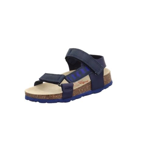 Superfit Bios Medium Cırtlı Sandalet: 1-000116L Lacivert - 35
