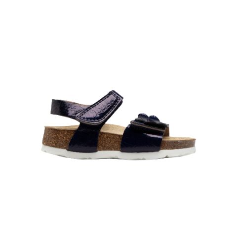Superfit Bios Medium Cırtlı Sandal: 1-000118LC Lacivert Parlak - 33