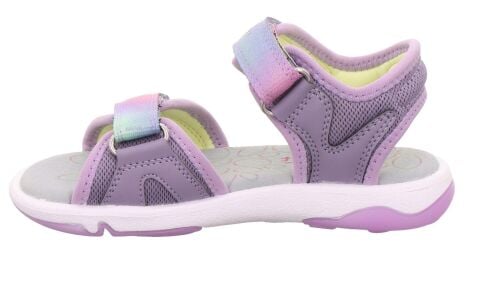 SUPERFIT Pebbles Medium (Orta) Kız Cırtlı Sandalet 1-009540-1 (25-30)