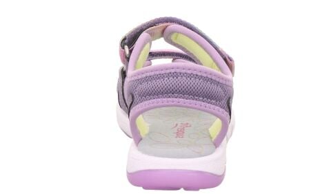 SUPERFIT Pebbles Medium (Orta) Kız Cırtlı Sandalet 1-009540-1 (25-30)