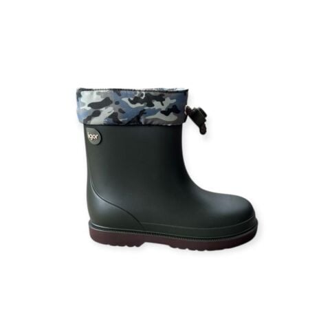 IGOR Bimbi Camo Erkek Çocuk Yağmur Çizmesi W10212 Haki - 29