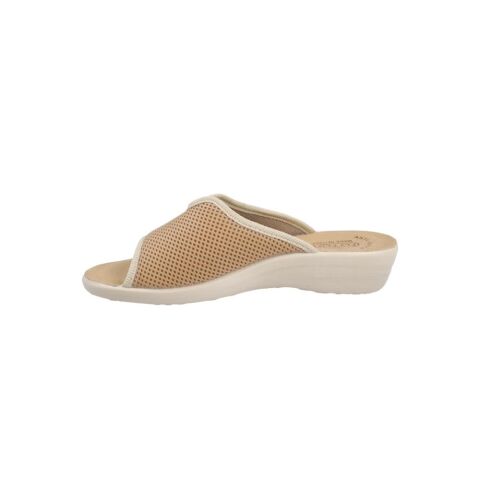 FLY FLOT Cloth Kadın Terlik T4-429 BEJ KUMAS - 39