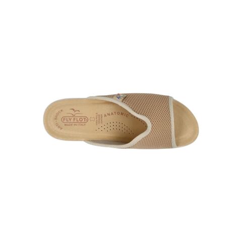 FLY FLOT Cloth Kadın Terlik T4-429 BEJ KUMAS - 39