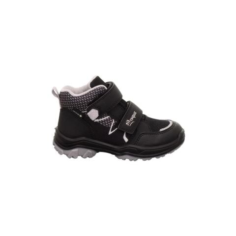 SUPERFIT Jupiter Geniş Kalıp Gore-Tex Erkek Çocuk Cırtlı Bot 1-000056-1 (25-30) SİYAH AÇIK GRİ KUMAŞ - 25
