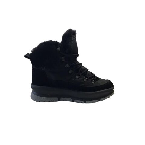 BUCKHEAD Elf Waterproof Kadın Kürklü Bağcıklı Kar Botu 1125