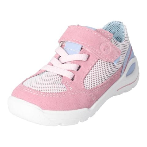 RICOSTA Eddo Orta Genişlik Kız Çocuk Cırtlı Spor Ayakkabı 6901602 PEMBE SÜET DERİ - 34