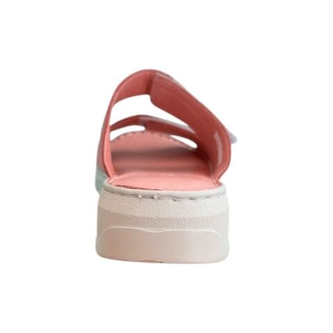 EXTRAFIT Geniş Kalıp İki Cırtlı Terlik 613-2610 PEMBE BEYAZ DERI - 39