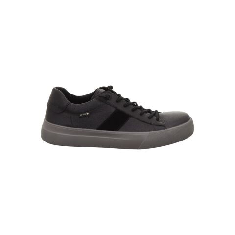 LEGERO Mondo Geniş Kalıp Gore-Tex Erkek Bağcıklı Spor Ayakkabı 2-000473 Siyah Deri - 41