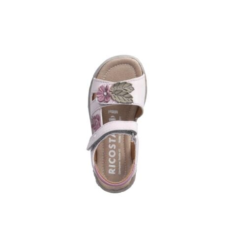 RICOSTA Cilla Orta Genişlik Kız Çocuk Cırtlı Sandalet 6400302