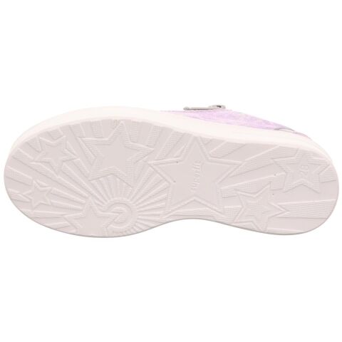 SUPERFIT Stella Orta Genişlik Kız Çocuk Fermuarlı Bağcıklı Spor Ayakkabı 1-00809-2(26-37) LİLA SÜET DERİ - 34