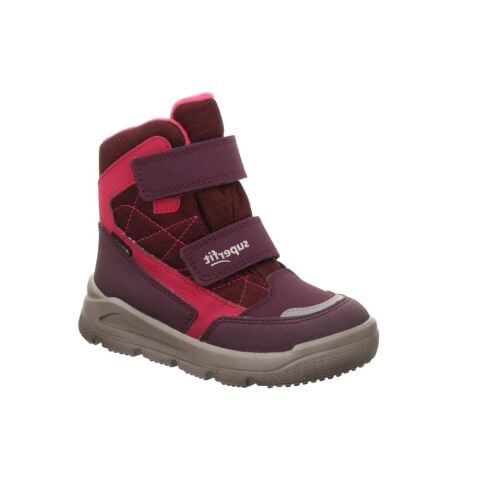 SUPERFIT Mars Medium Gore-Tex Kız Cırtlı Kar Botu 1-009086-1 (25-30) 26 - MOR PEMBE KUMAŞ