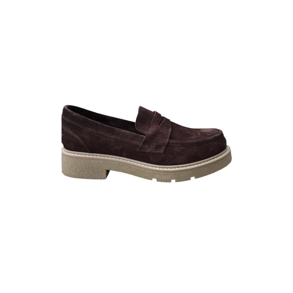 RACHEL Kadın Kuşaklı Kalın Tabanlı Loafer Ayakkabı 25-102