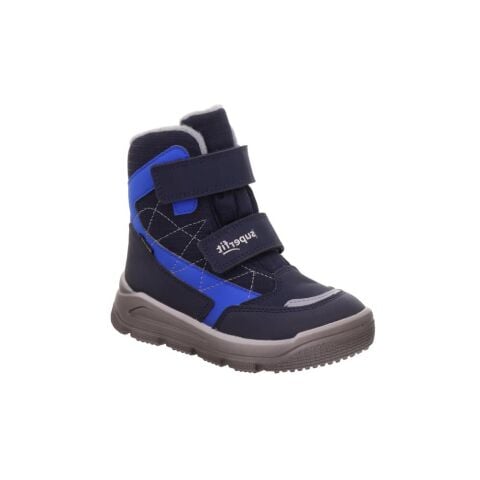 SUPERFIT Mars Medium Gore-Tex Erkek Cırtlı Kar Botu 1-009086-1 (31-35) Lacivert Mavi Kumaş - 32