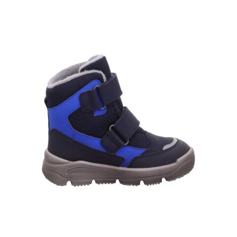 SUPERFIT Mars Medium Gore-Tex Erkek Cırtlı Kar Botu 1-009086-1 (31-35) Lacivert Mavi Kumaş - 32