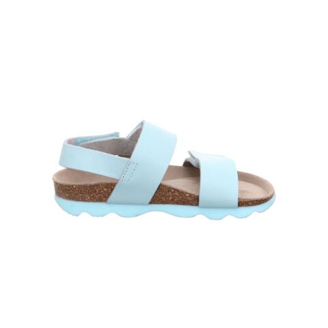 Superfit Jellies Medium Cırtlı Sandalet: 1-000133M Açık Mavi - 30