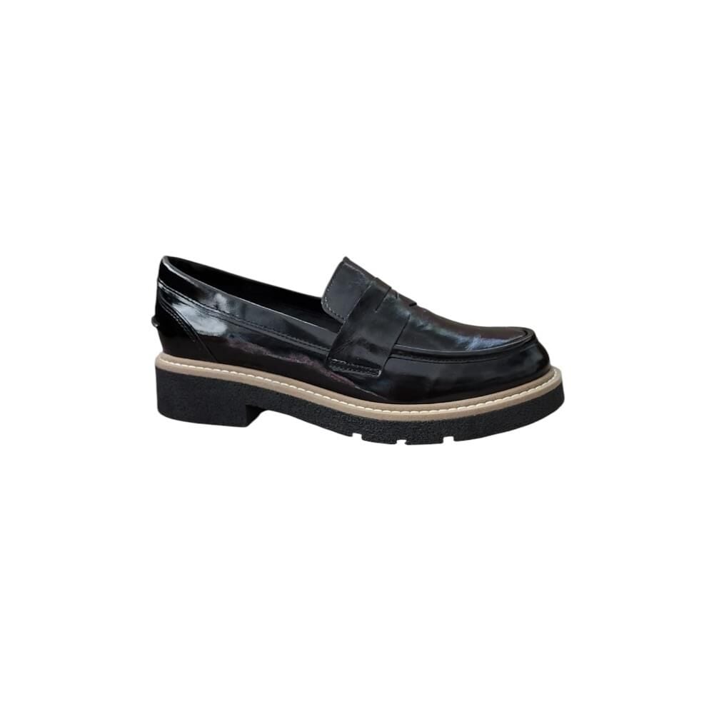 RACHEL Kadın Kuşaklı Kalın Tabanlı Loafer Ayakkabı 25-102