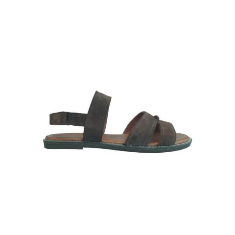 EXTRAFIT Topuksuz Süet Sandalet 7193