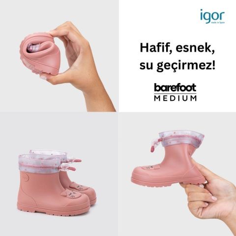 IGOR Mendi Gato Kız Çocuk Yağmur Çizmesi W10322